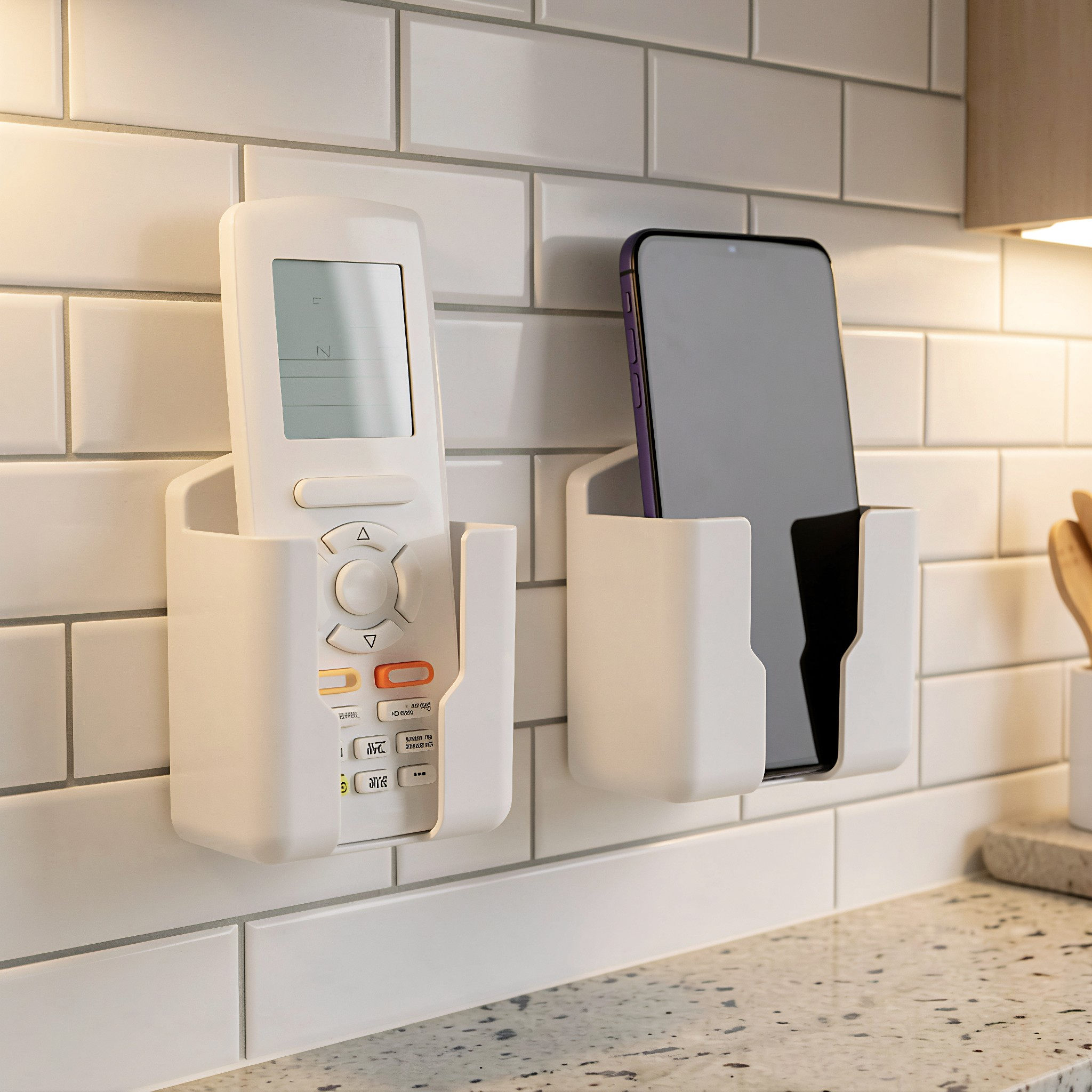 Food Storage Organizer - 1Pcs Wall Hanging Phone Charging Storage