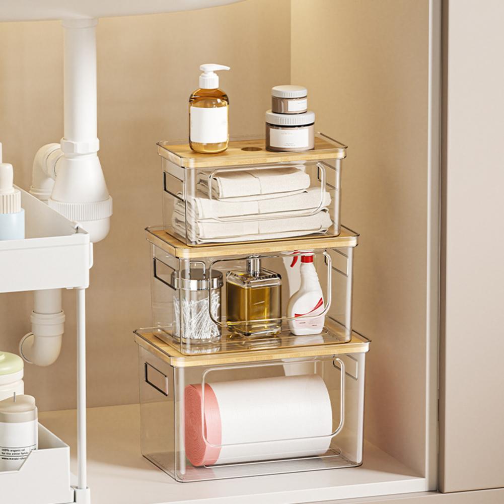 Stackable Pantry Bin - Trash Bag Organizer Stackable Trash Bag