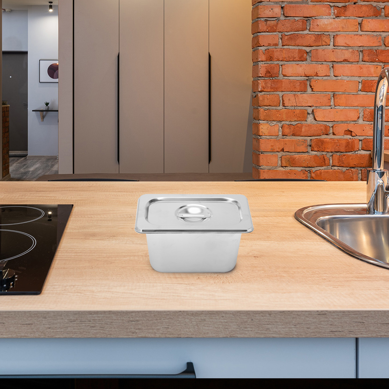 Food Storage Restaurant - 1Set Stainless Steel Fruit Basin Vegetable