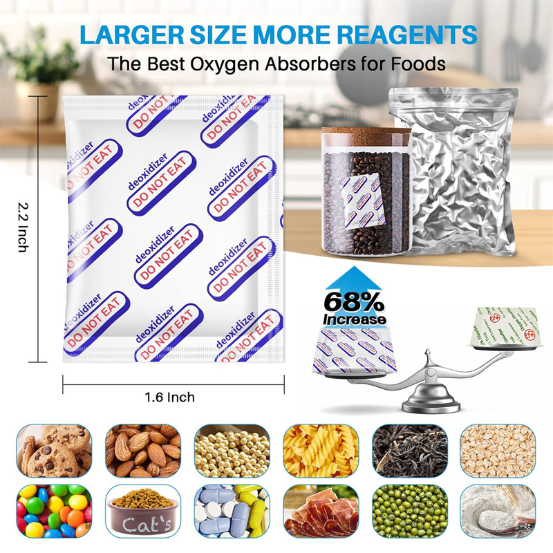 Food Storage Oxygen Absorbers - Food Grade Oxygen Absorbers 20cc-150cc Deoxidizer