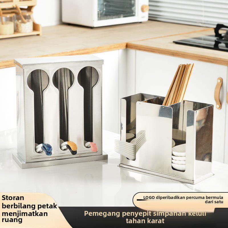 Food Storage Restaurant - Food Grade Stainless Steel Chopsticks Spoon