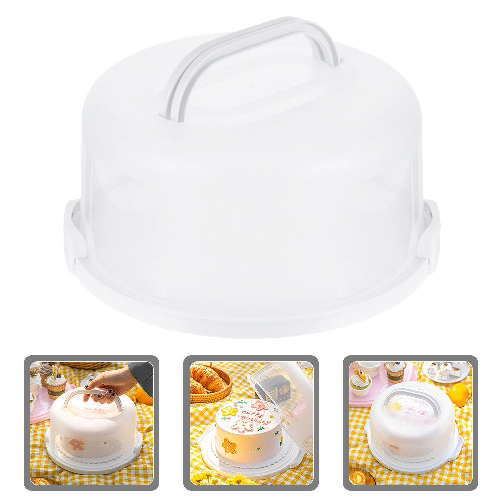 Food Storage Box Plastic - Cake Storage Box 10 Inch Round