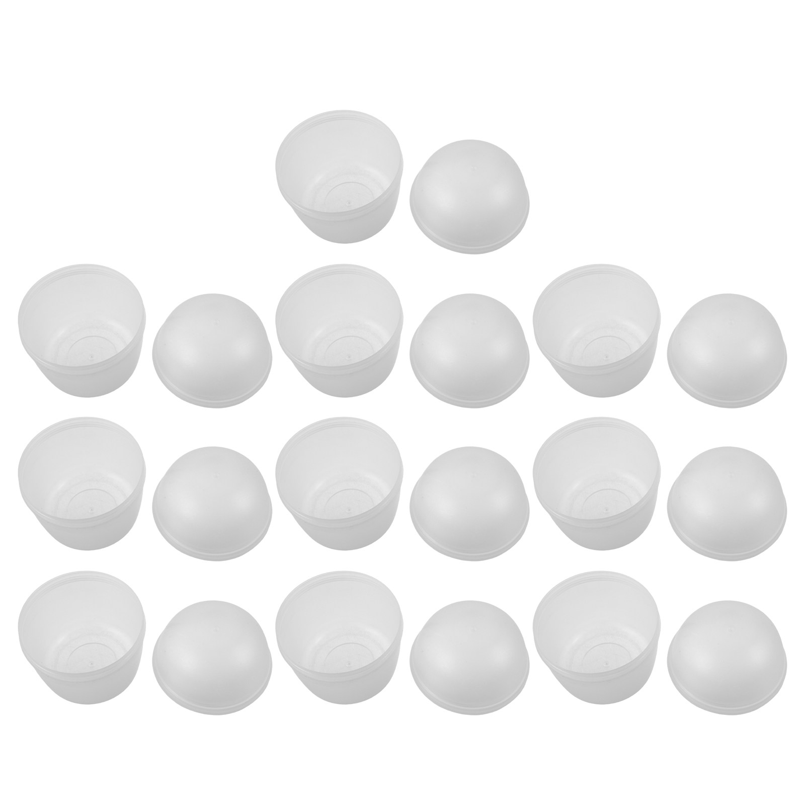Food Storage Organizer - 10Pcs Frosted Airtight Storage Containers Dome