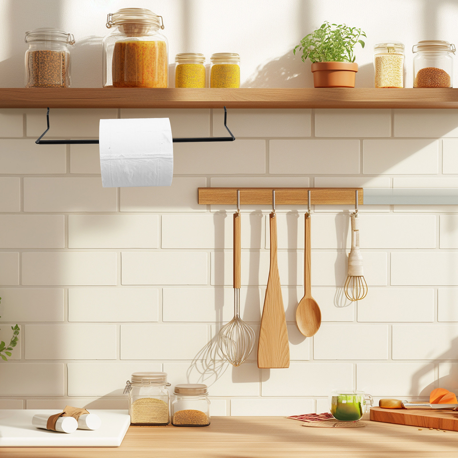 Metal Pegboard Kitchen Towel H - Food Storage Organizer 评论和价格