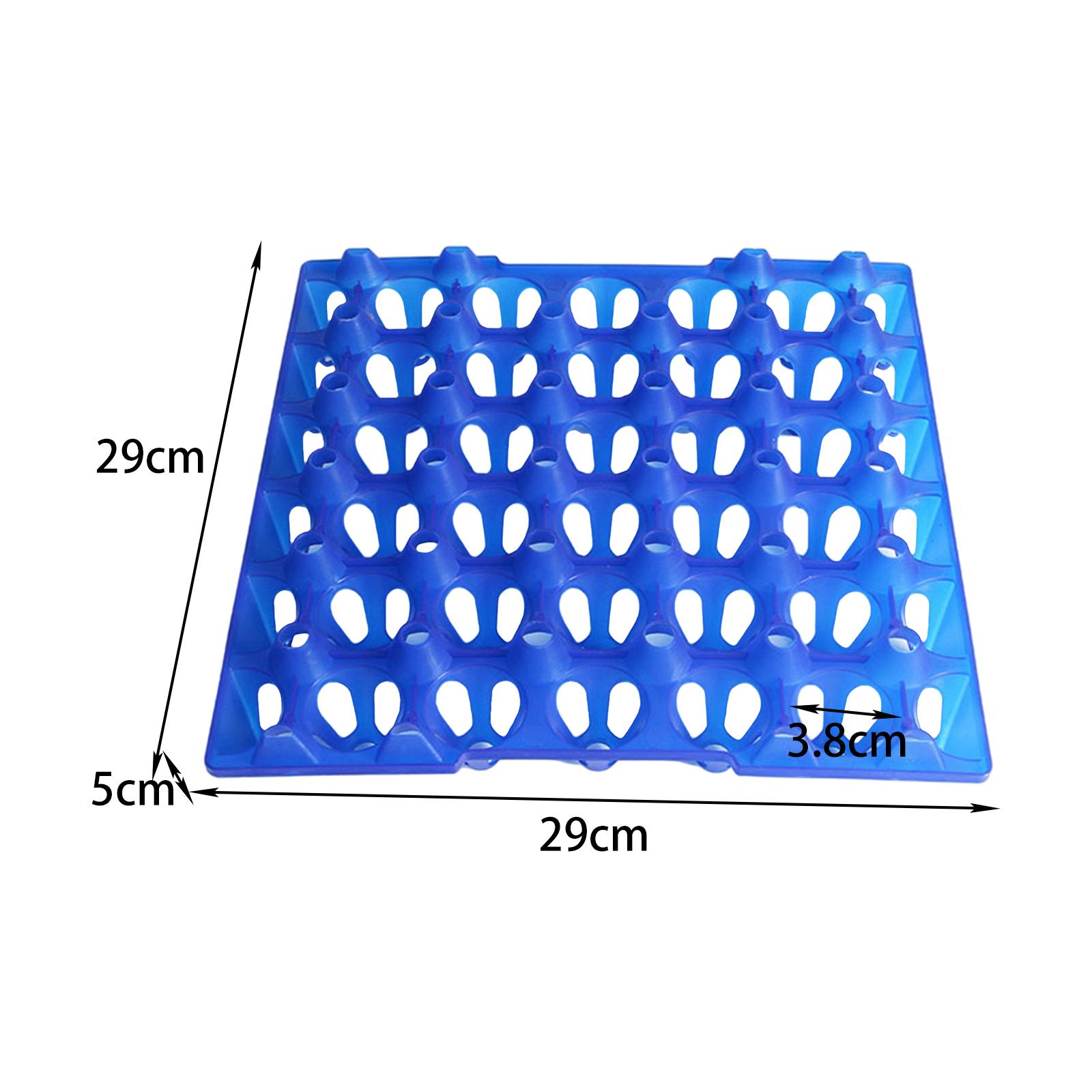 30 Slot Egg Storage Tray Stack - Stackable Pantry Bin 评论和价格