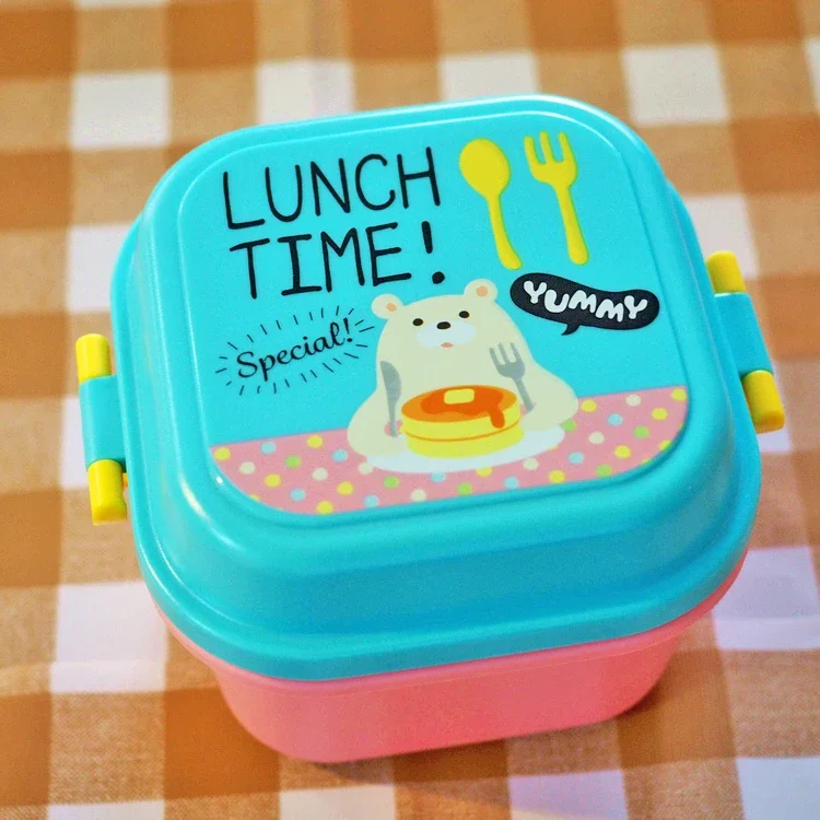 Cute Cartoon Kittyed Bento Lun - Food Storage Organizer 评论和价格