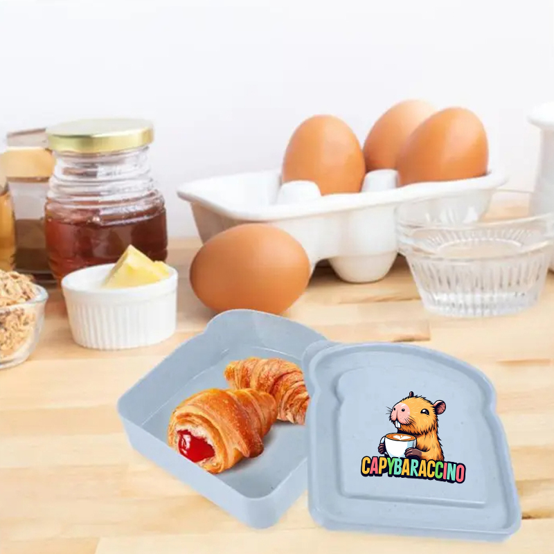 Capybara Sandwich Food Storage - Food Storage Box Plastic 评论和价格