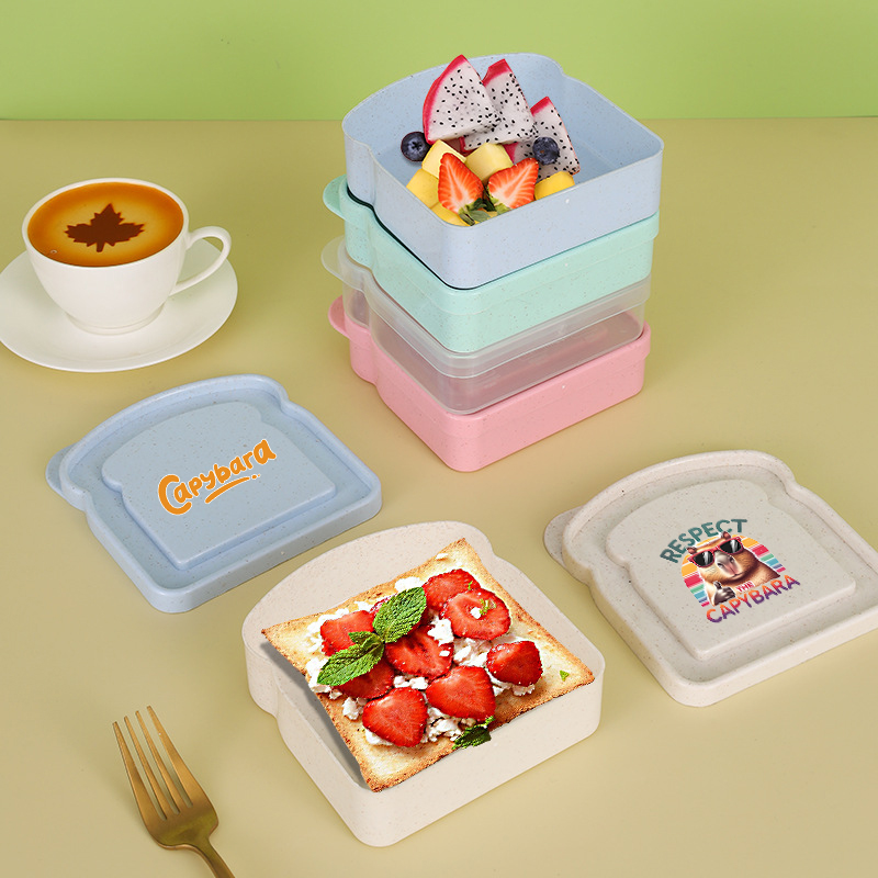 Capybara Sandwich Food Storage - Food Storage Box Plastic 评论和价格