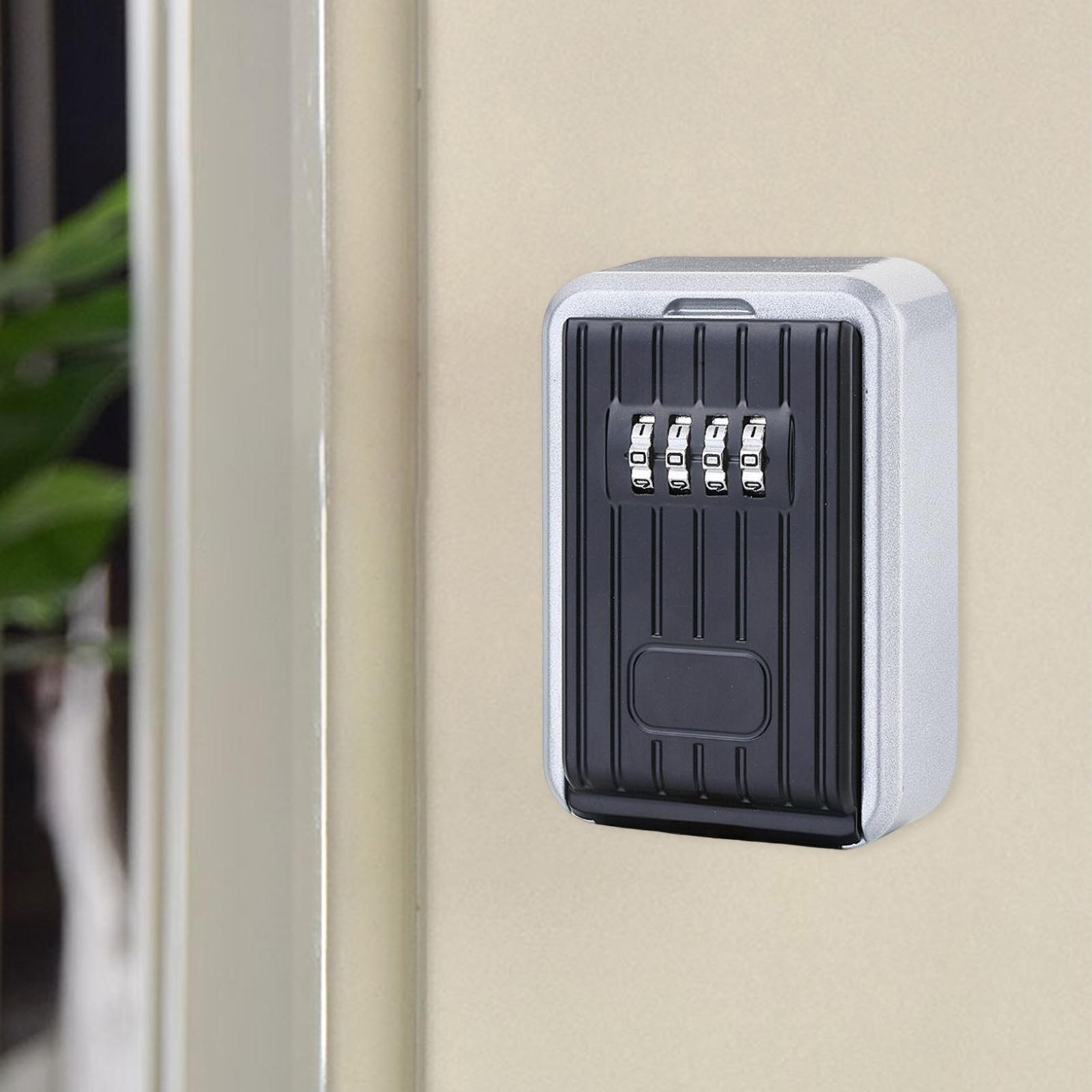 4 Digit Wall Mounted Password  - Food Storage Box With Lock And Key 评论和价格