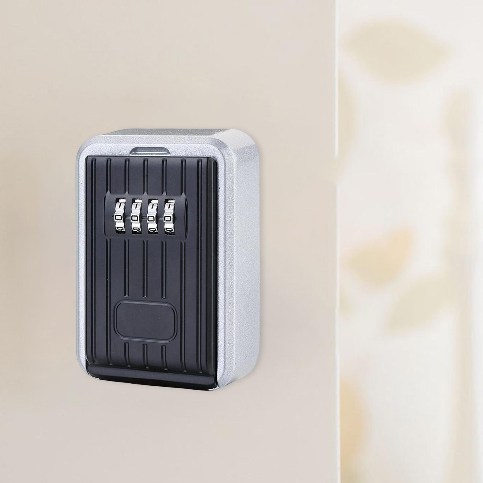 4 Digit Wall Mounted Password  - Food Storage Box With Lock And Key 评论和价格