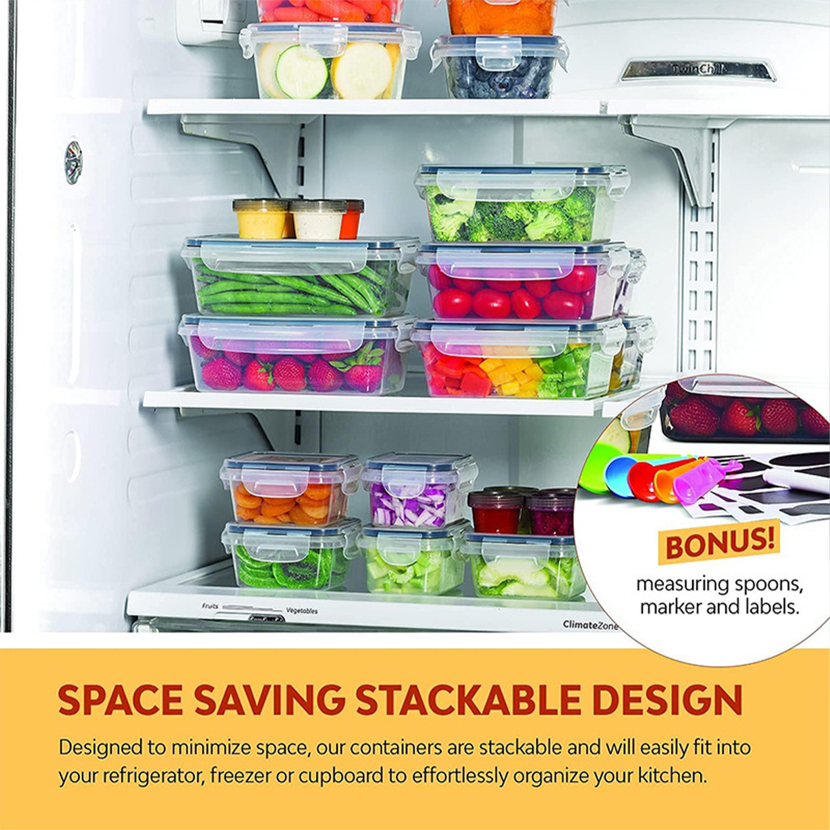 24Pcs/set Food Storage Box Set - Food Storage Box Plastic 评论和价格