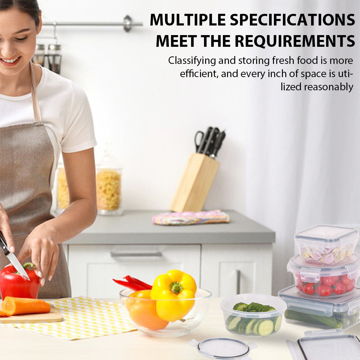 24Pcs/set Food Storage Box Set - Food Storage Box Plastic 评论和价格