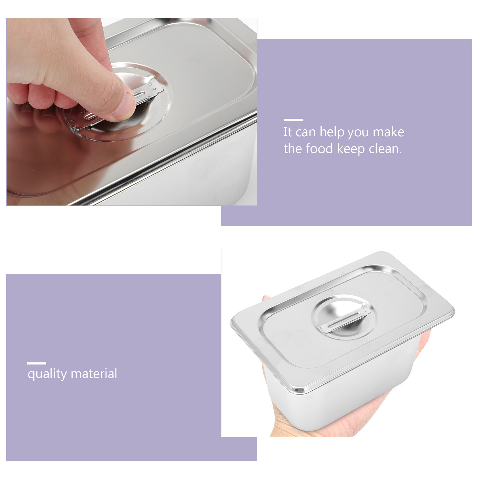 1Set Stainless Steel Fruit Bas - Food Storage Restaurant 评论和价格