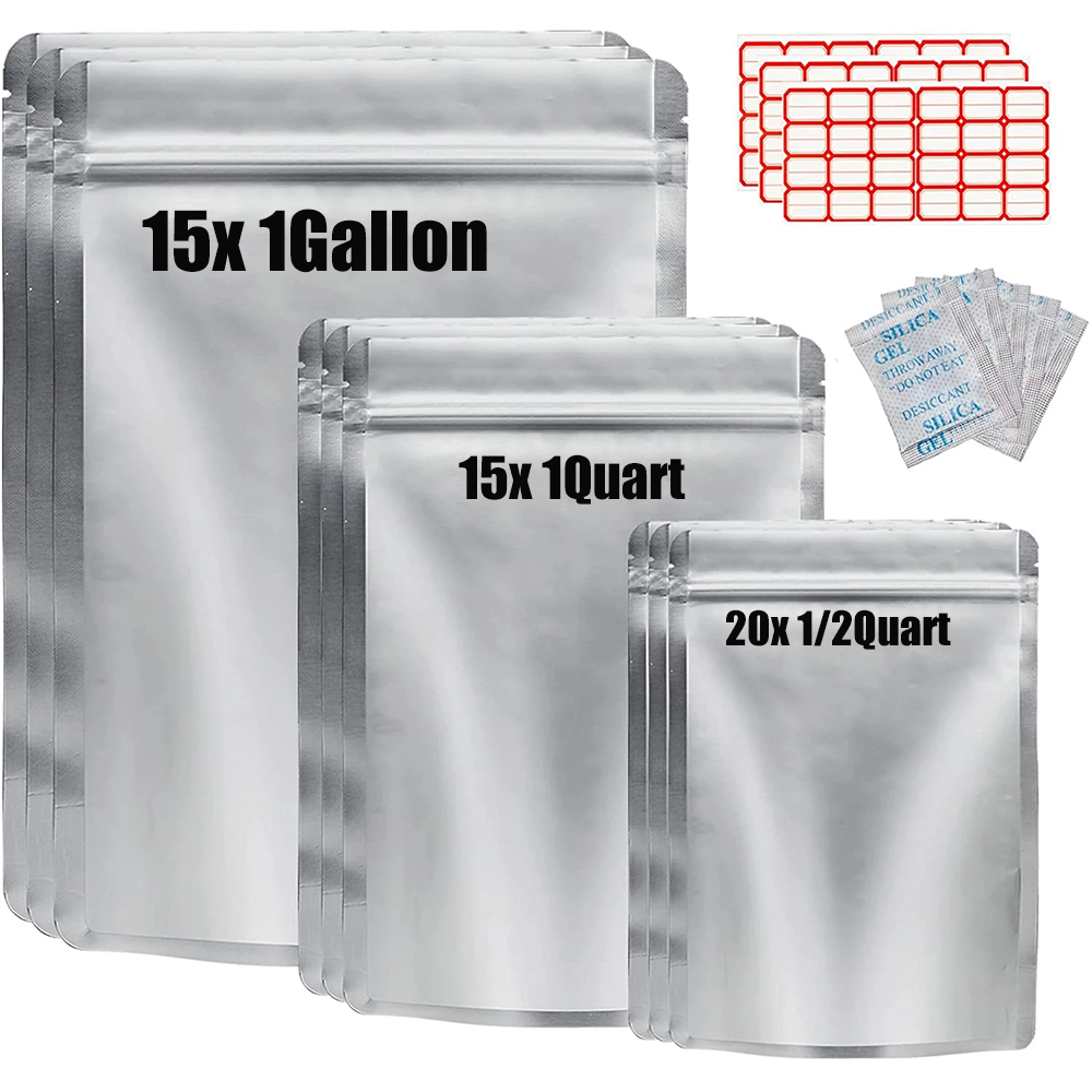 50Pack Aluminum Foil Package B - Food Storage Oxygen Absorbers 评论和价格