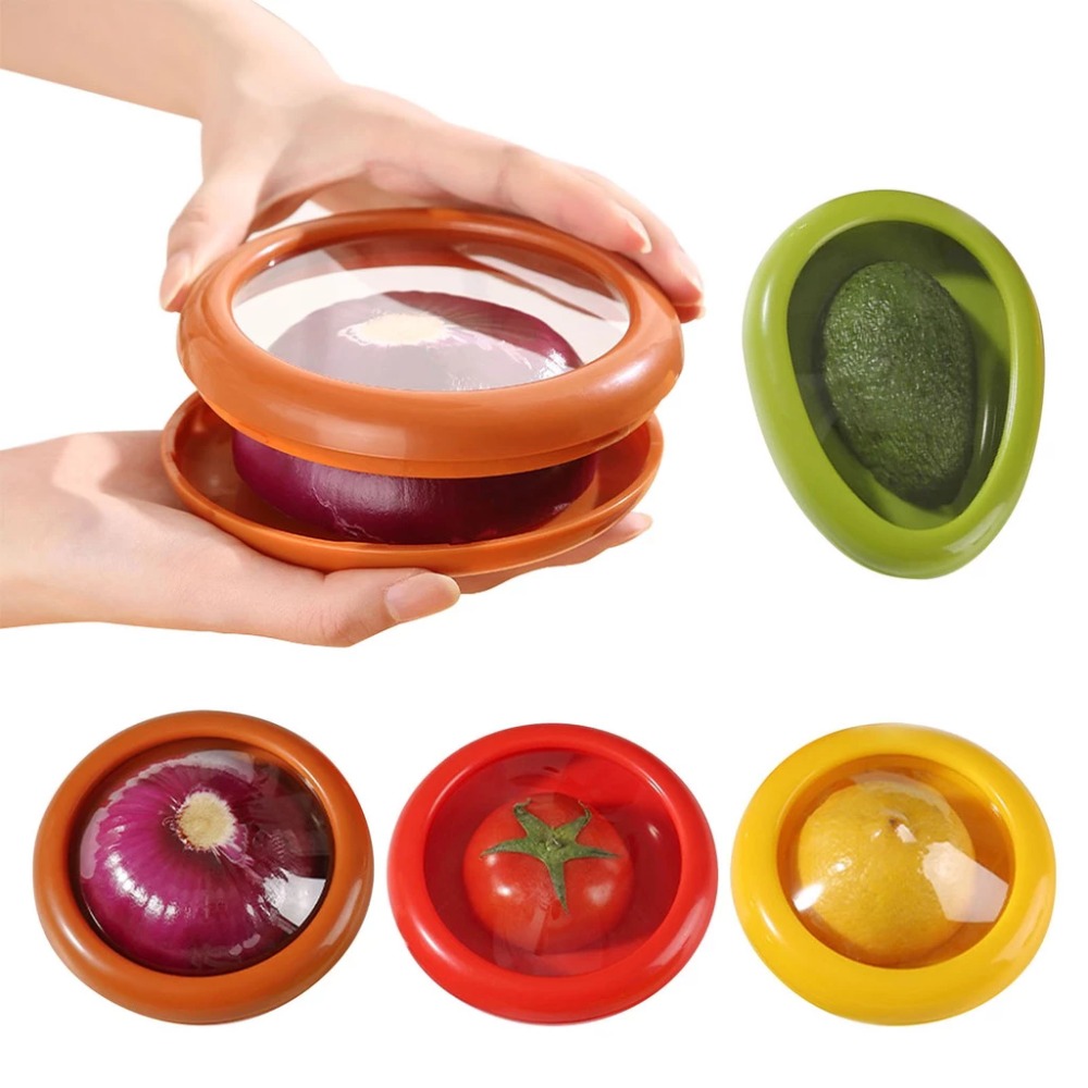 Transparent Avocado Fresh Keep - Food Storage Box Plastic 评论和价格