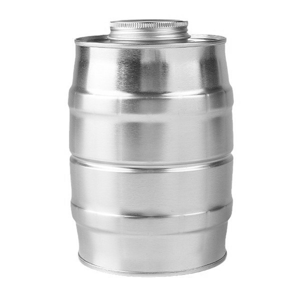 Wine Barrel Shaped Tinplate Co - Food Storage Box Plastic 评论和价格