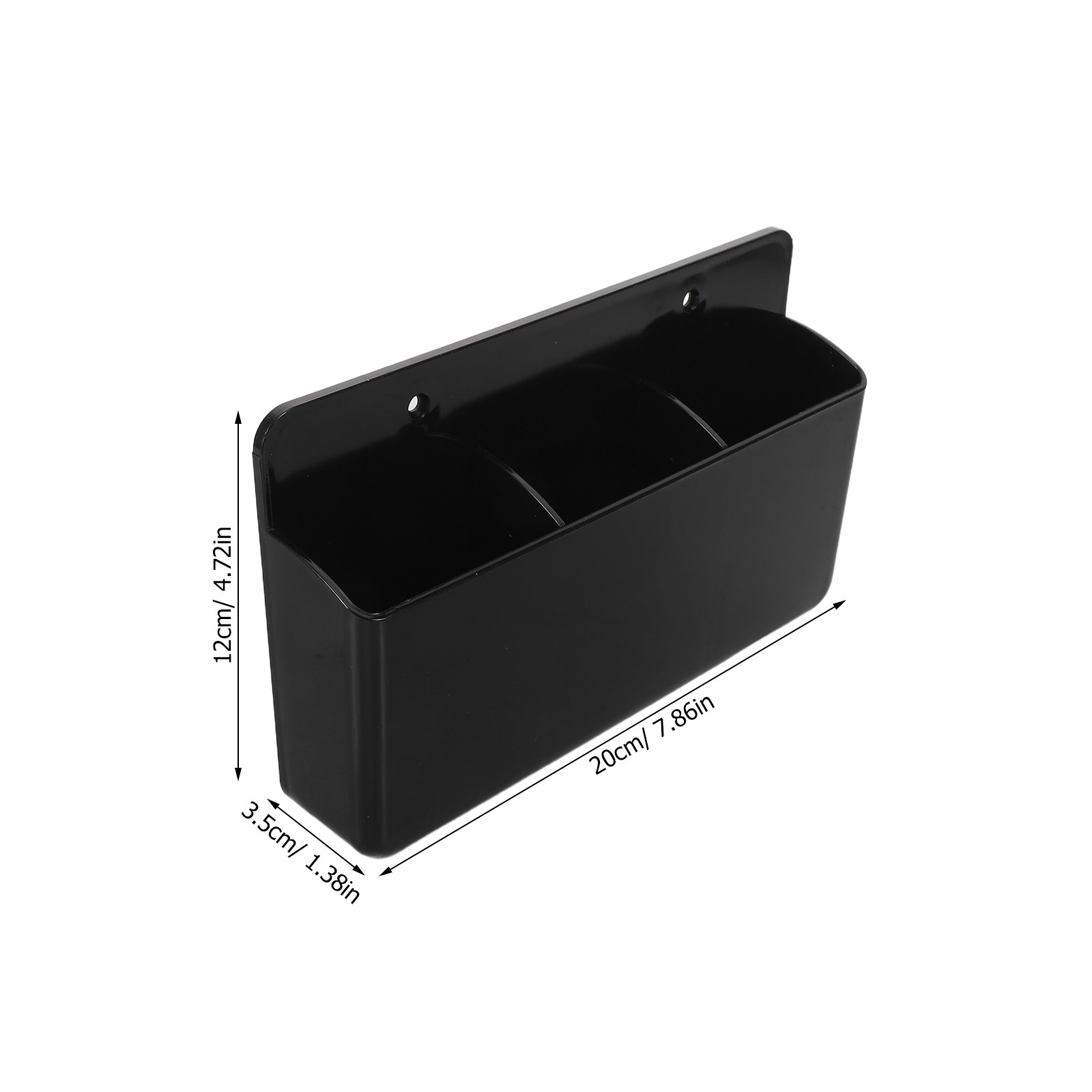 3-Grid Wall Mounted Remote Hol - Food Storage Organizer 评论和价格