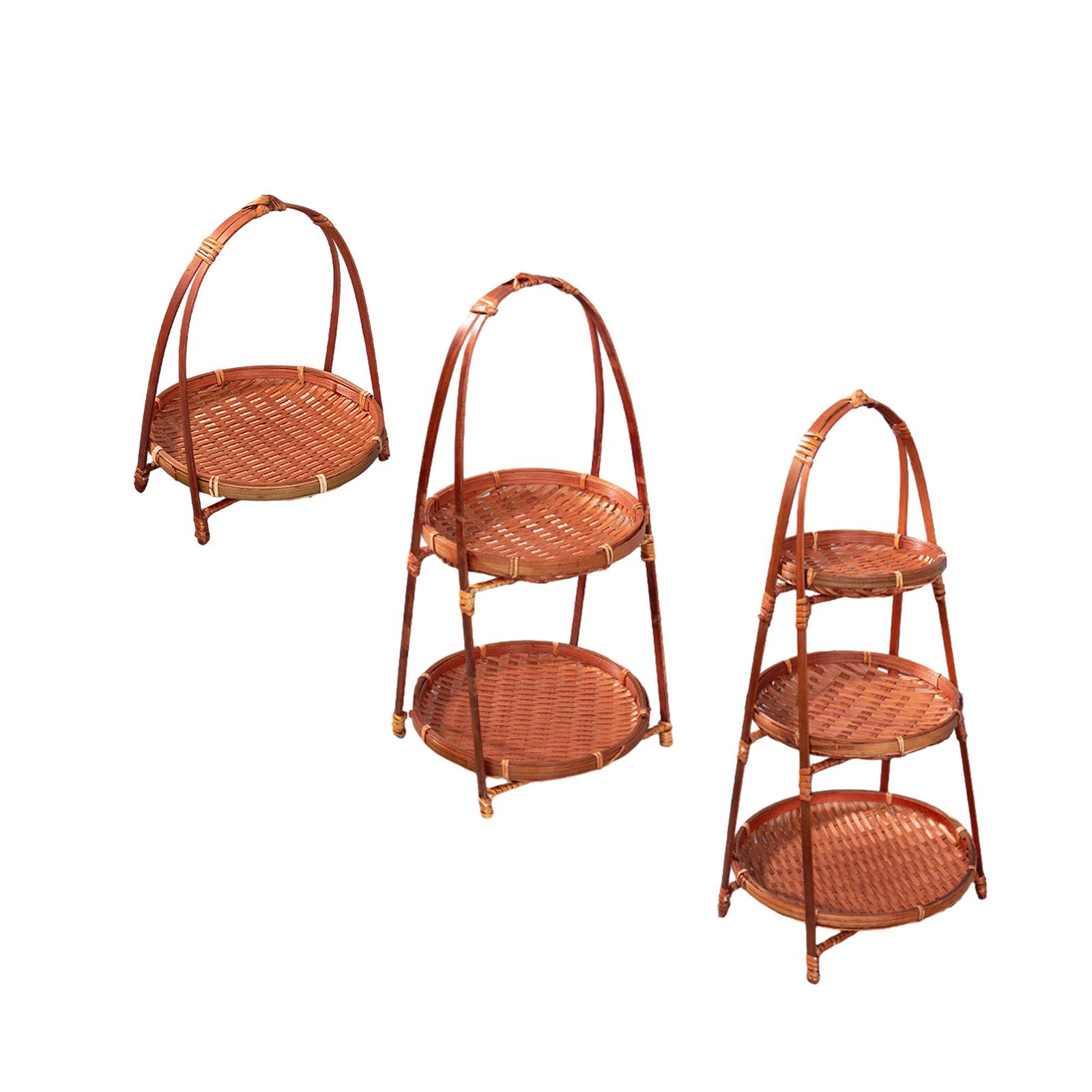 Bamboo Woven Fruit Basket Meal - Food Storage Restaurant 评论和价格