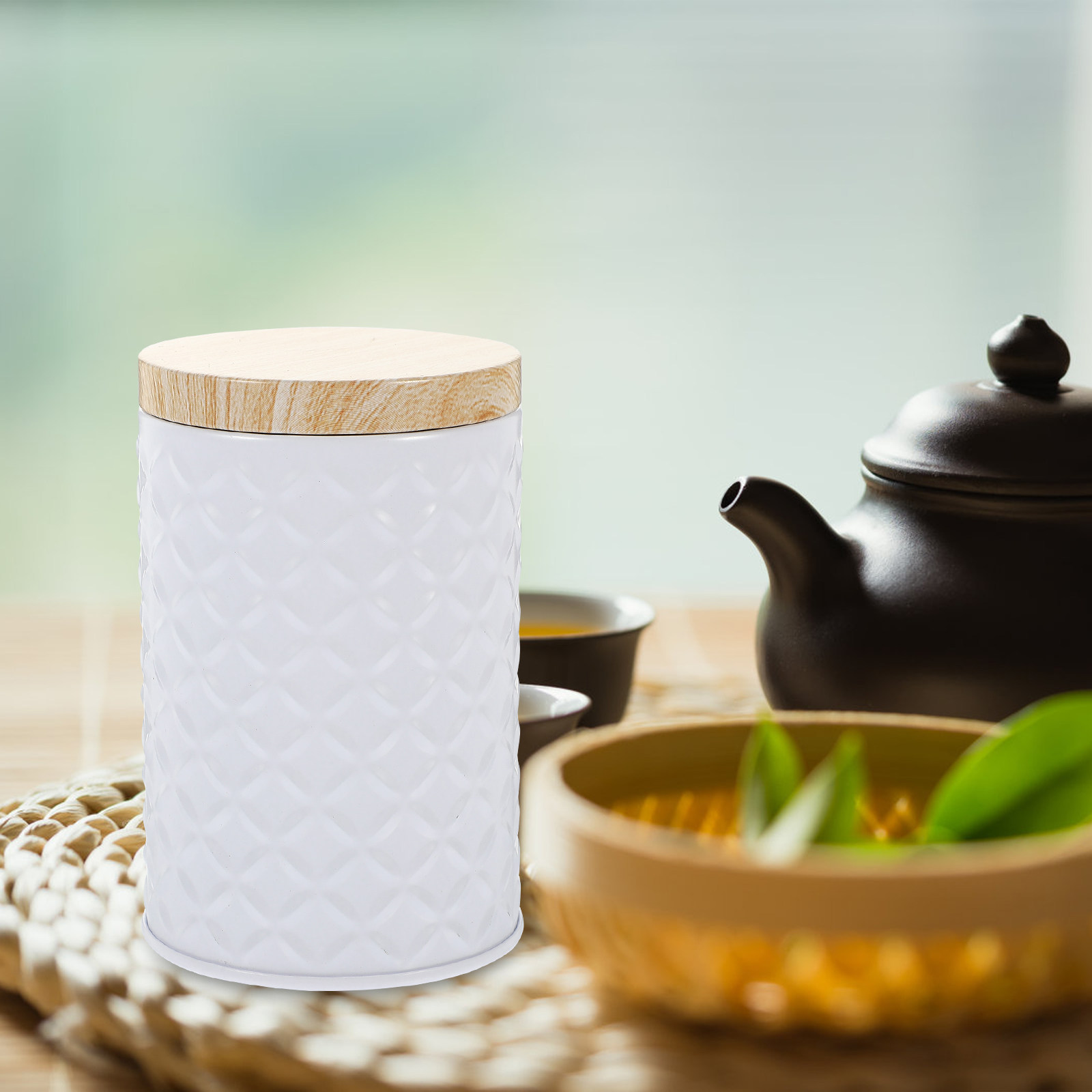 2Pcs Food Grade Tinplate Stora - Food Storage Organizer 评论和价格