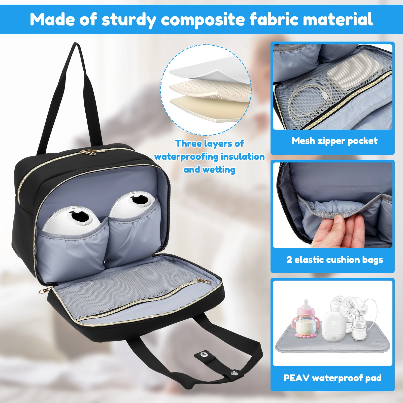 Breast Pump Storage Bag with I - Food Storage Keep Warm 评论和价格