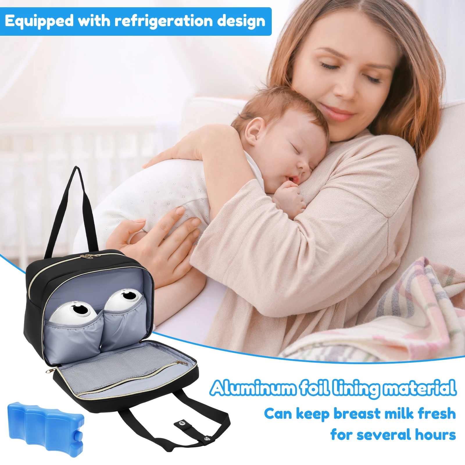 Breast Pump Storage Bag with I - Food Storage Keep Warm 评论和价格