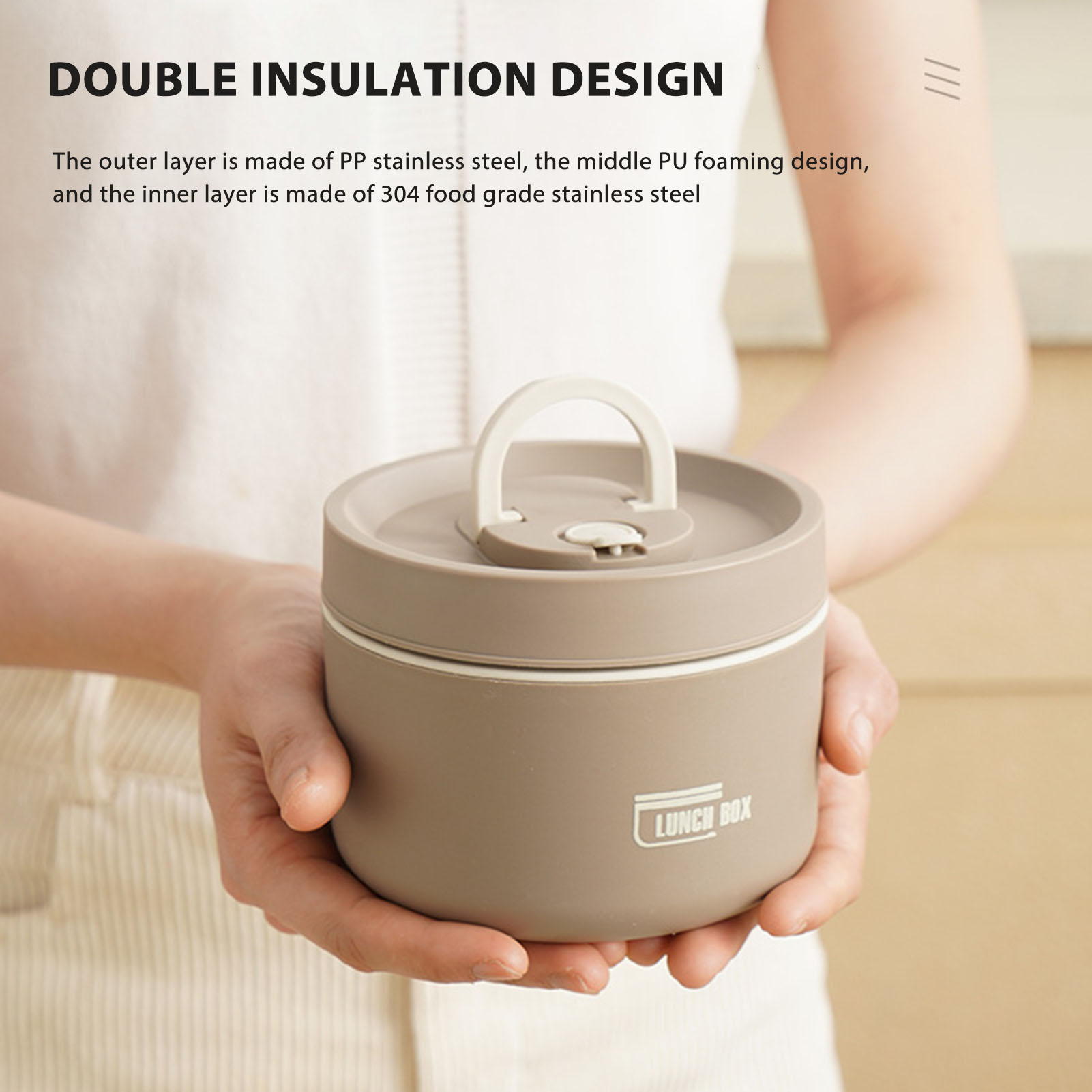 Insulated Lunch Box Set With S - Food Storage Hot 评论和价格