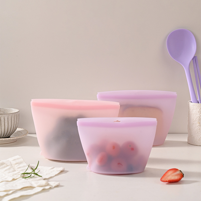 Self-Sealing Silicone Storage  - Food Storage Hot 评论和价格