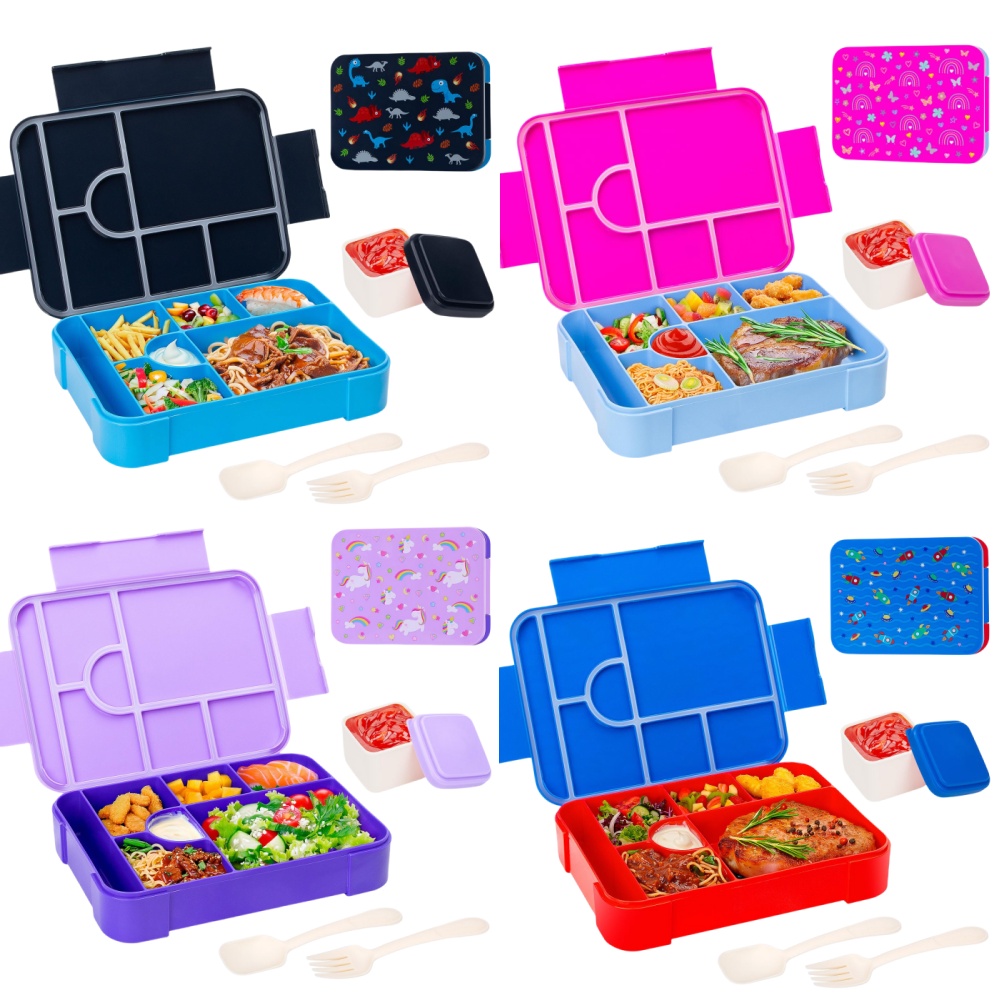 Adorable Pattern Kids Lunch Bo - Food Storage Hot 评论和价格