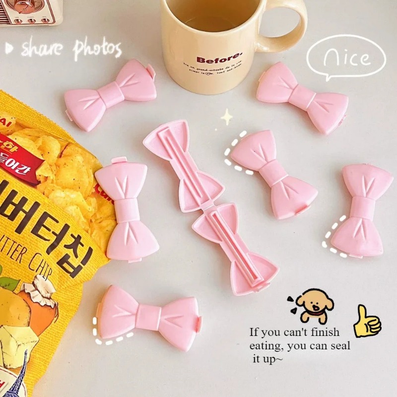 5PCS Kawaii Food Sealing Clip  - Food Storage Hot 评论和价格
