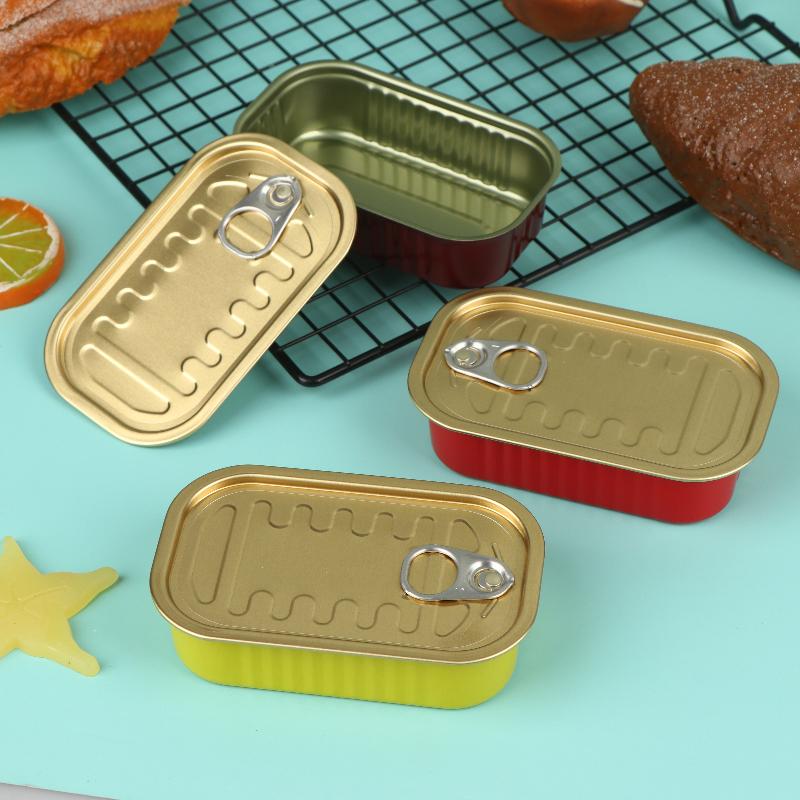 2Pcs Empty Mini Tin Box Sealed - Food Storage Organizer 评论和价格
