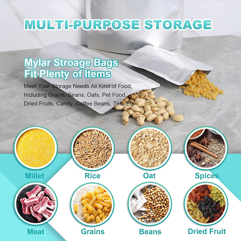 10Pack 5 Gallon Aluminum Foil  - Food Storage Oxygen Absorbers 评论和价格
