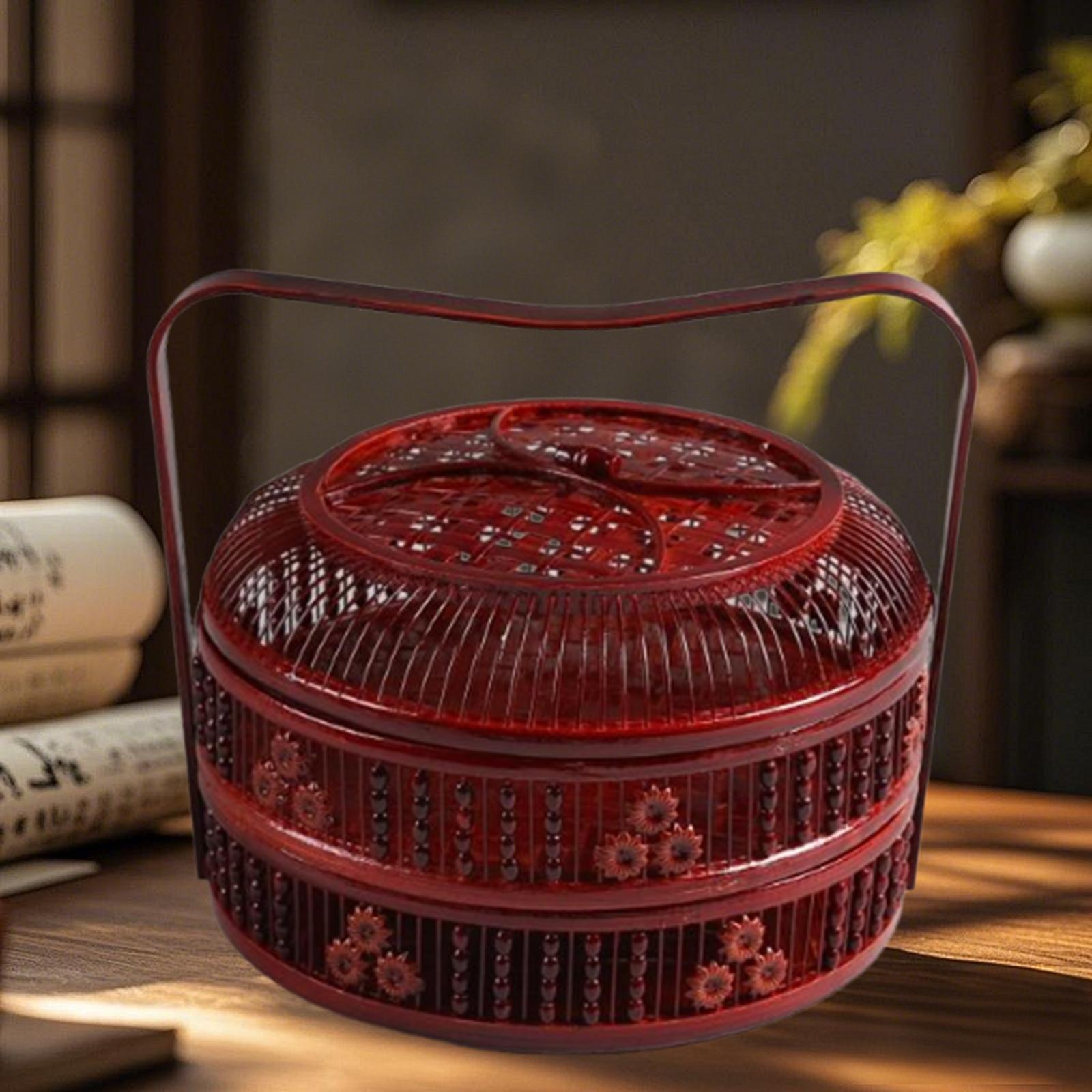 Bamboo Egg Basket Organizer Mu - Food Storage Restaurant 评论和价格