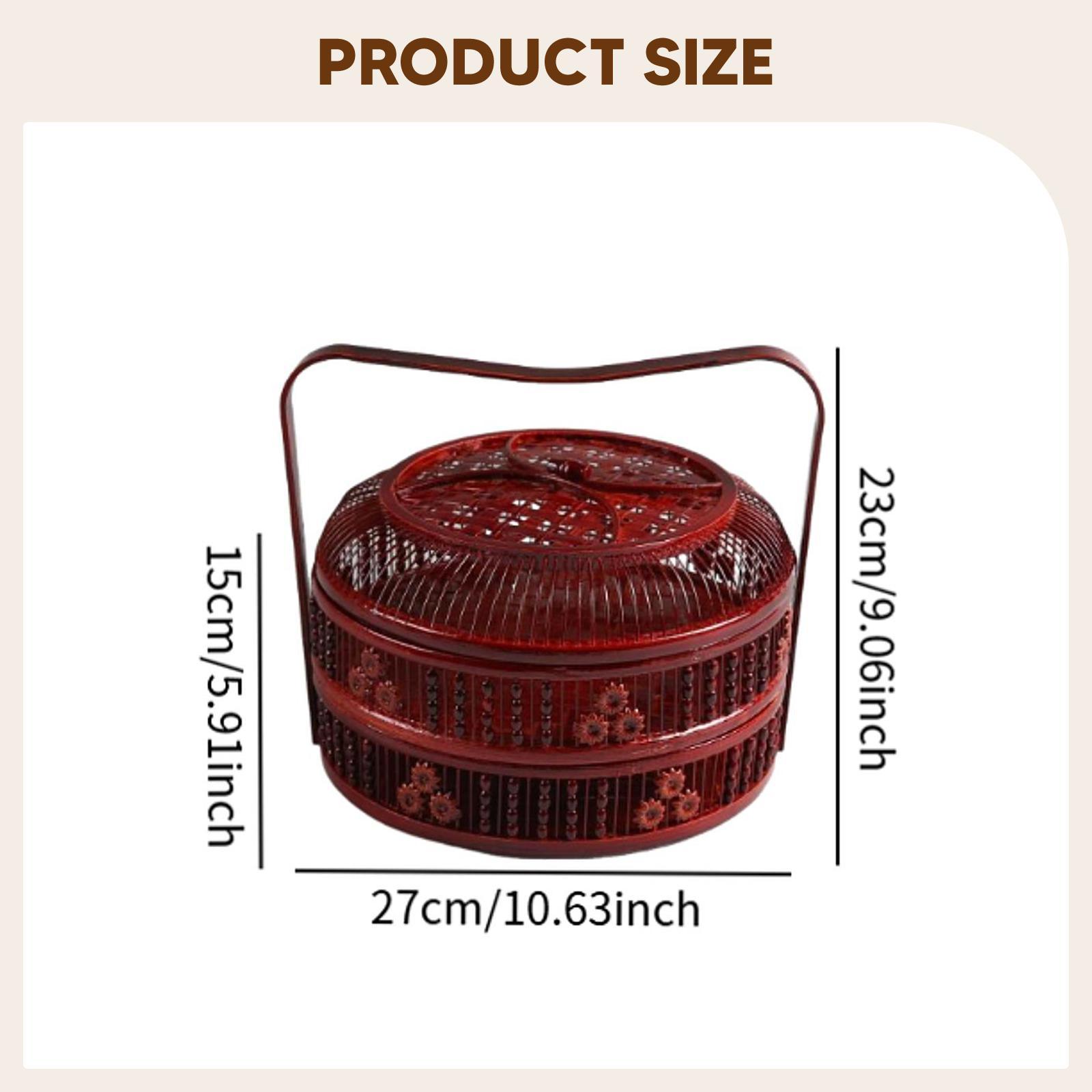 Bamboo Egg Basket Organizer Mu - Food Storage Restaurant 评论和价格
