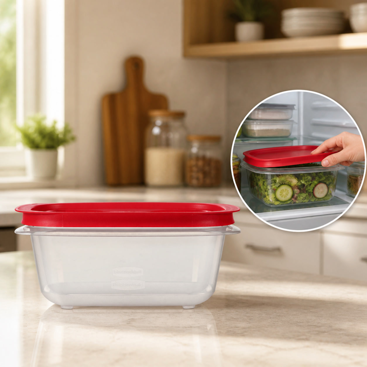 5.26 Cup Rectangular Food Stor - Food Storage Meal Prep 评论和价格
