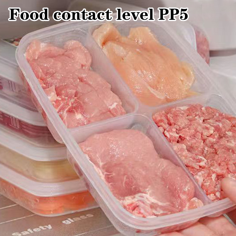 New【4 Grids Plastic Storage Bo - Food Storage Box Plastic 评论和价格
