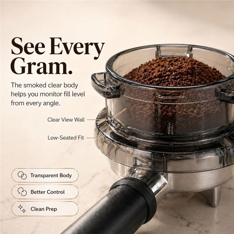 Promotion!Twist-Lock Portafilt - Breville Espresso Barista Express 评论和价格