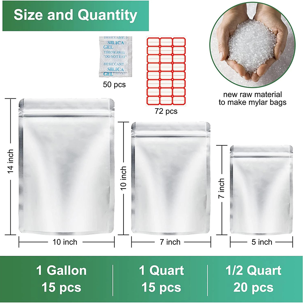 50pcs Sealed Bags with Oxygen  - Food Storage Oxygen Absorbers 评论和价格