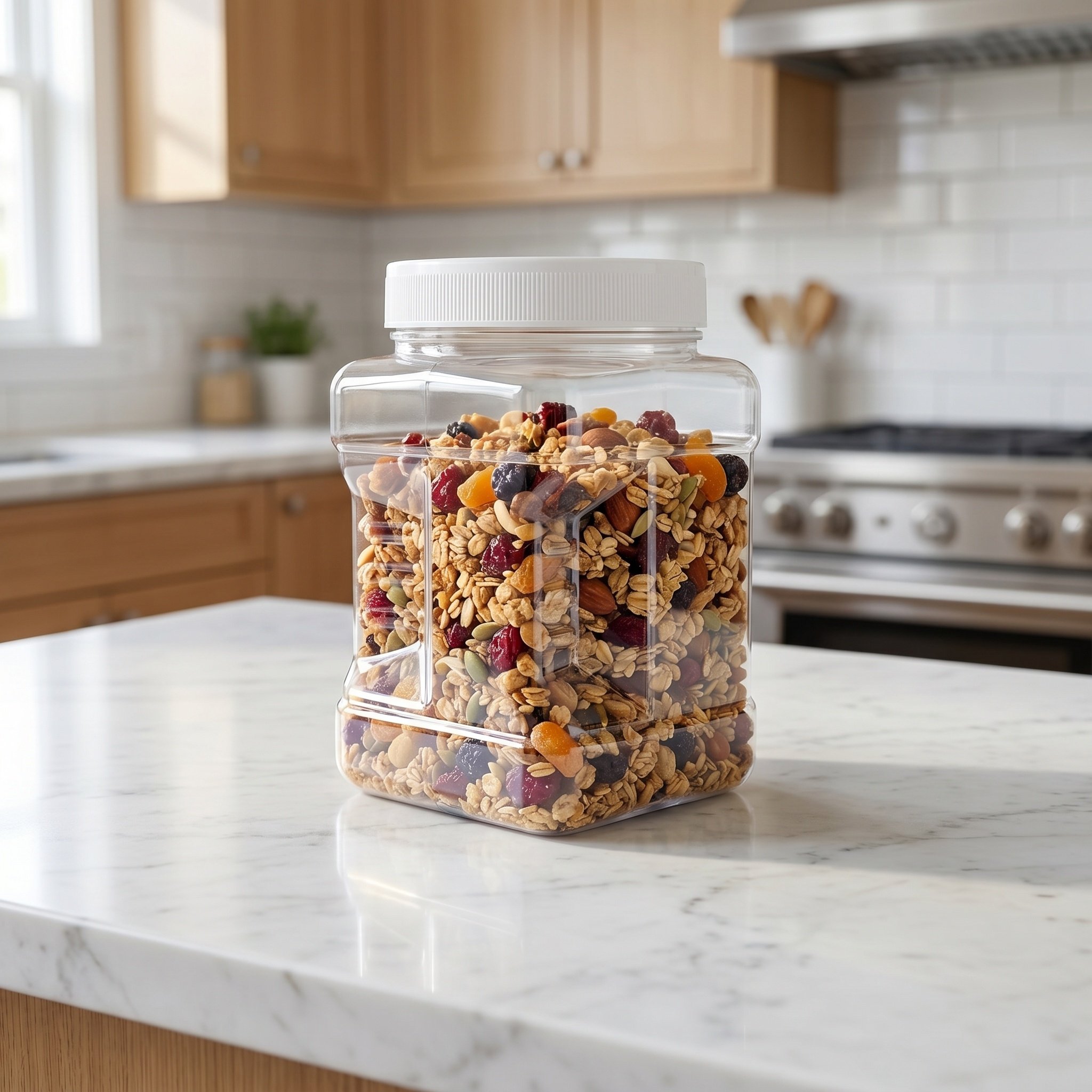 6Pcs Clear Square Airtight Sto - Food Storage Organizer 评论和价格