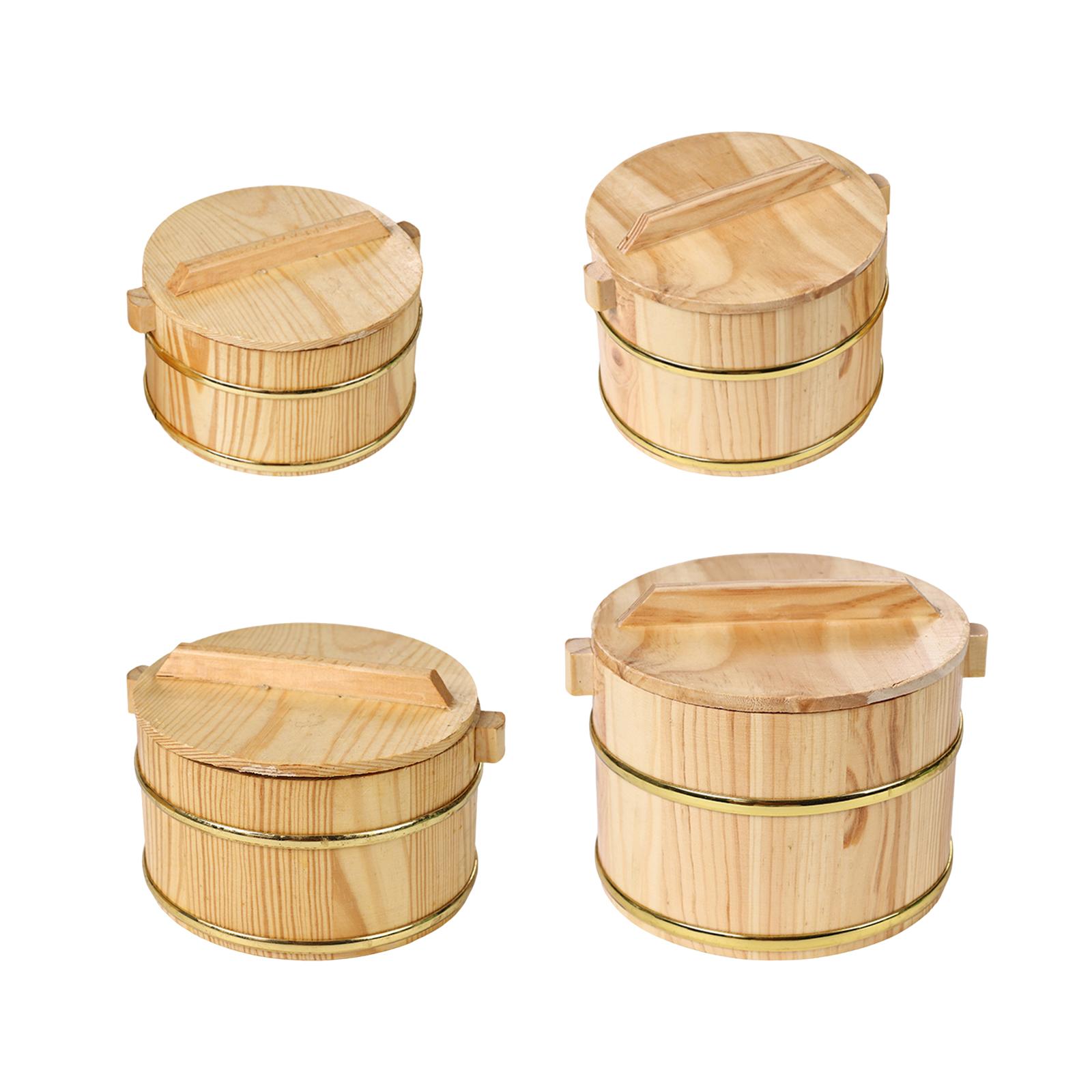 Wooden Steaming Rice Bucket Di - Food Storage Restaurant 评论和价格