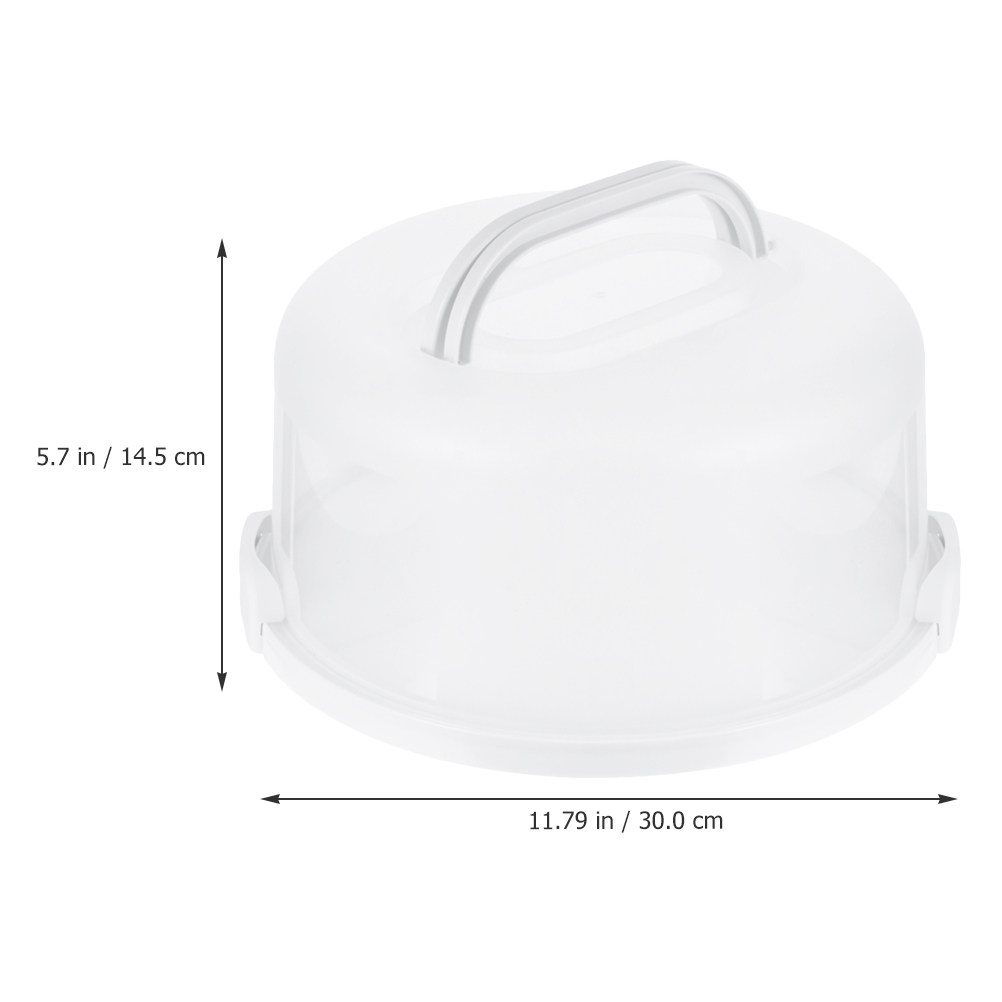 Cake Storage Box 10 Inch Round - Food Storage Box Plastic 评论和价格