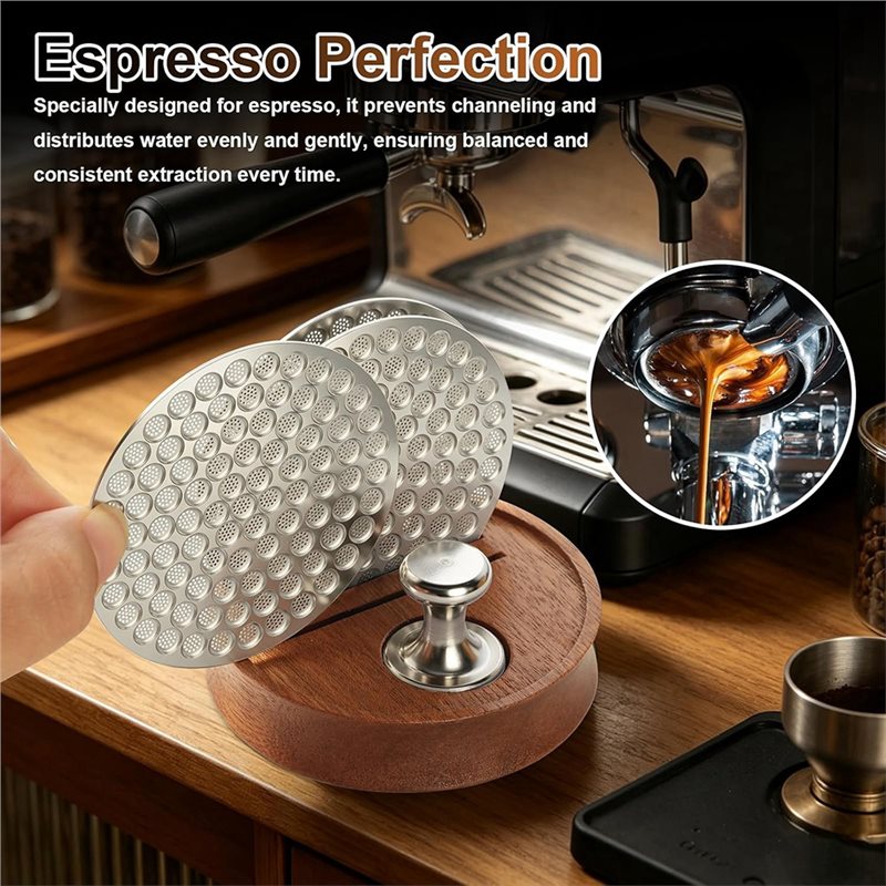 2026 New Espresso Puck Screen  - Breville Espresso Barista Express 评论和价格