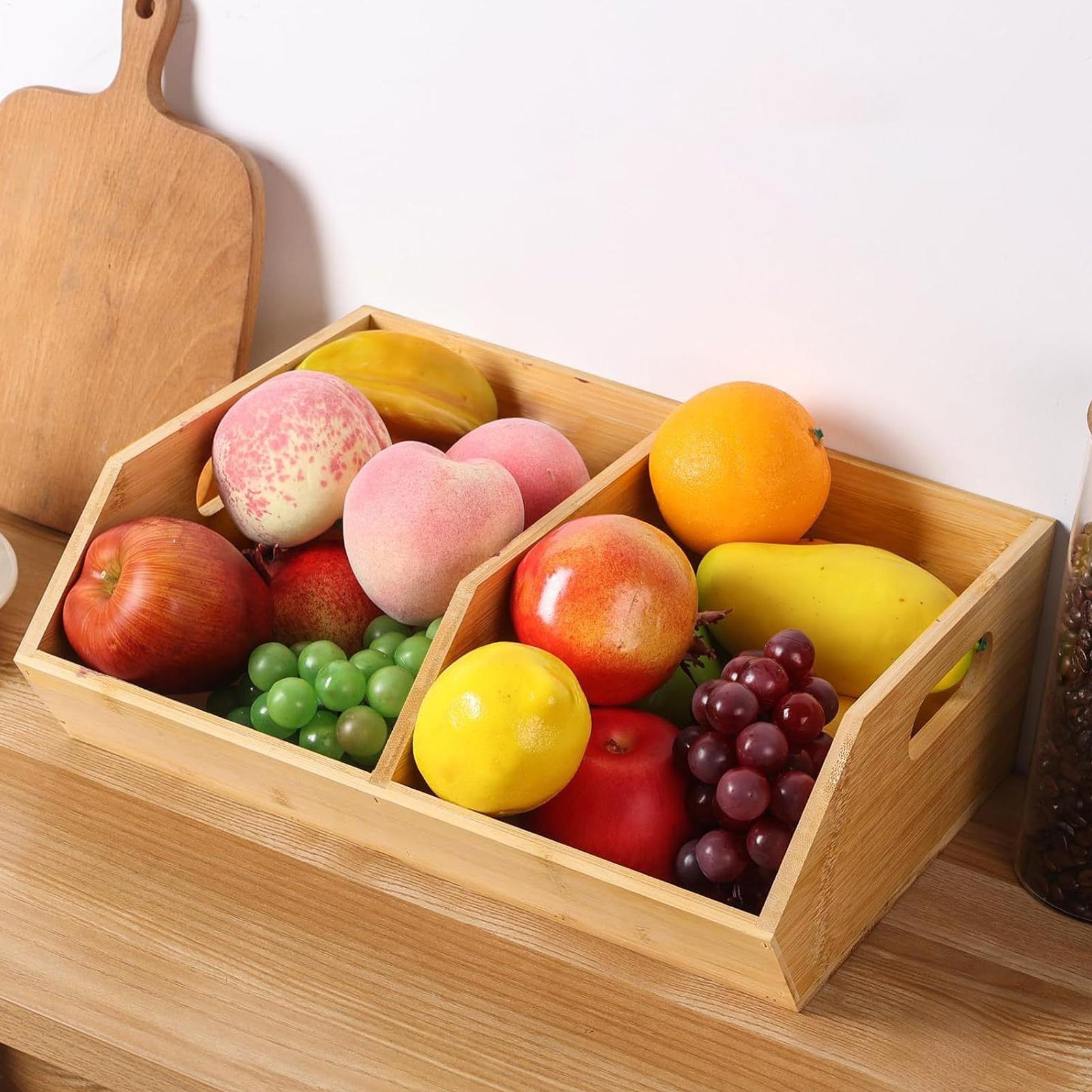Pantry Organizer Wooden Organi - Stackable Pantry Bin 评论和价格