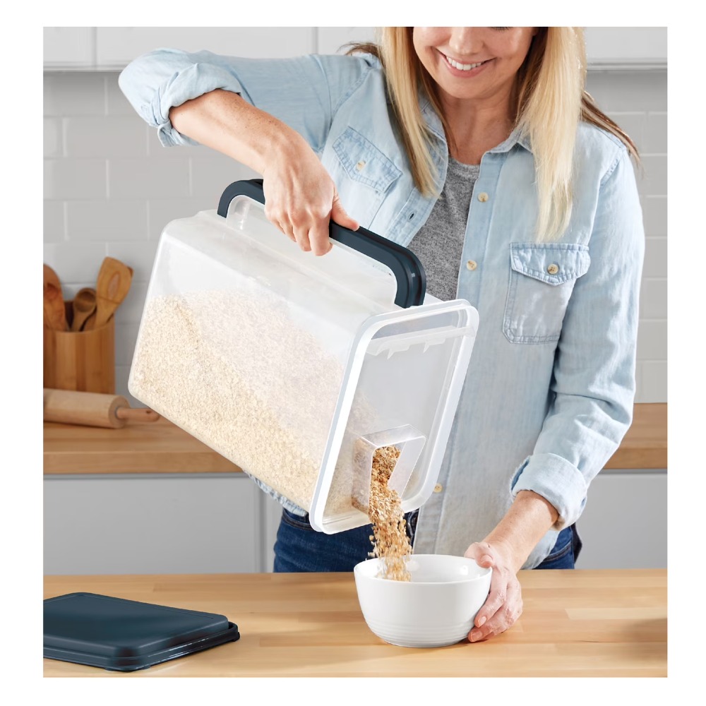 Large Capacity Plastic Food St - Food Storage Organizer 评论和价格