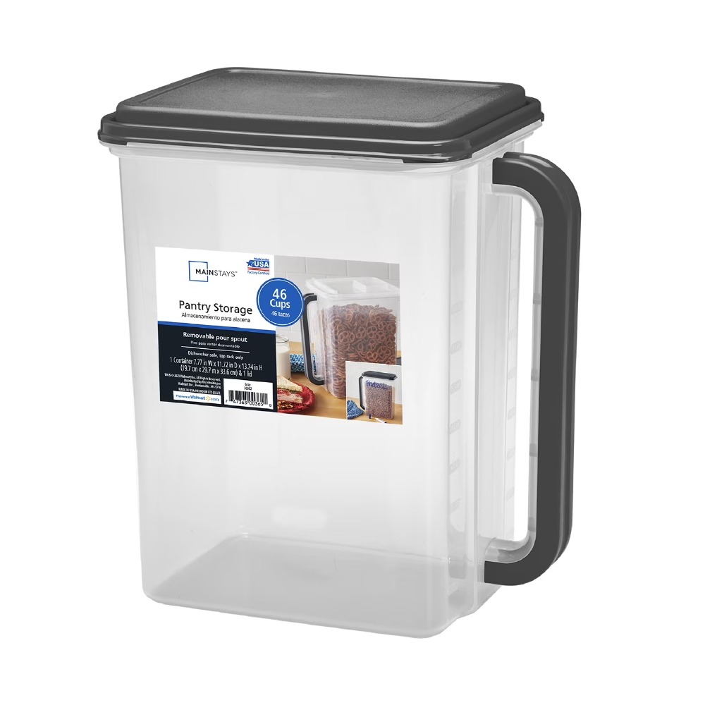 Large Capacity Plastic Food St - Food Storage Organizer 评论和价格