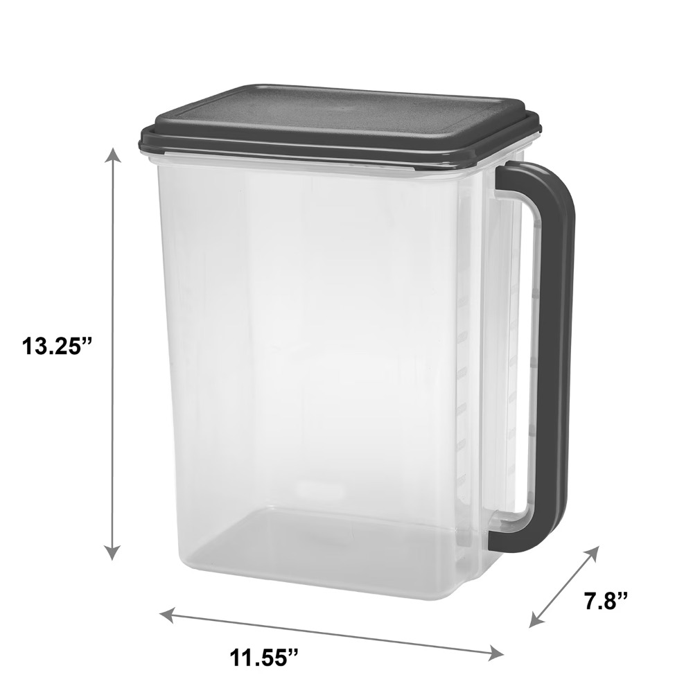 Large Capacity Plastic Food St - Food Storage Organizer 评论和价格