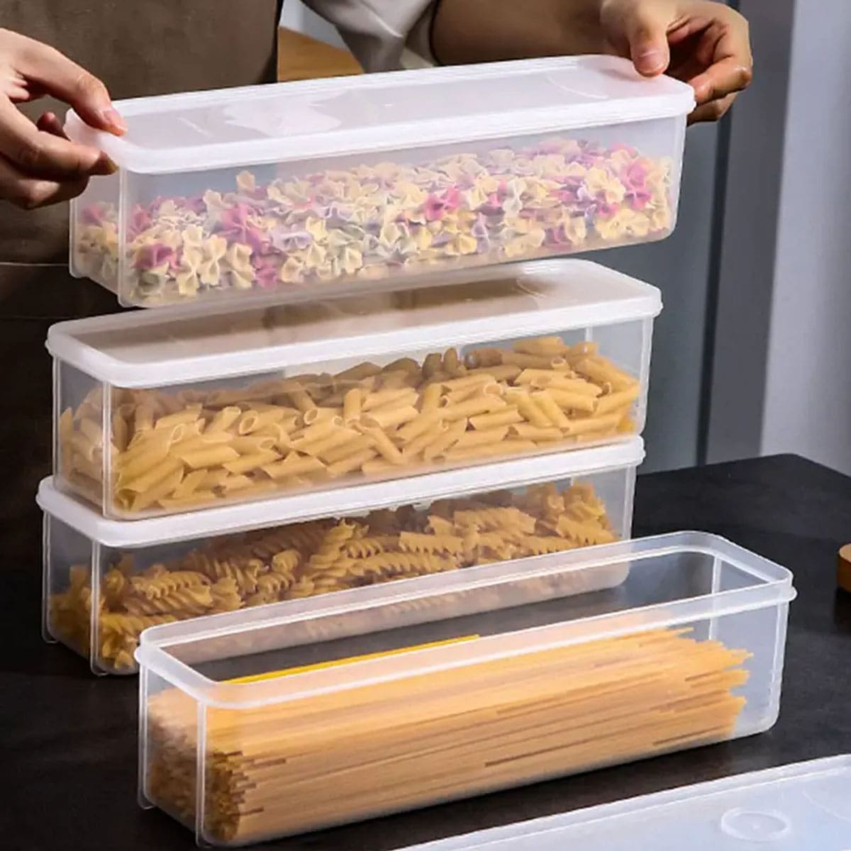 1 Plastic Transparent Storage  - Food Storage Box Plastic 评论和价格