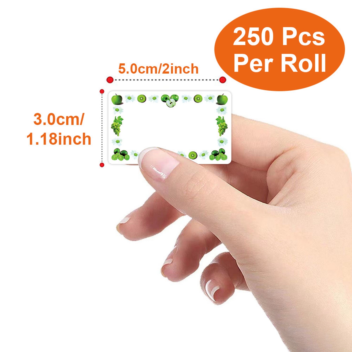 250Pcs Rectangle Canning Label - Food Storage Restaurant 评论和价格